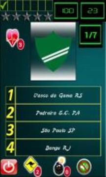 Futebol Clubes Brasil游戲截圖2