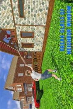 Virtual Neighbor Bully Boy Family Game游戲截圖4