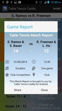 Table Tennis Caddy游戲截圖5