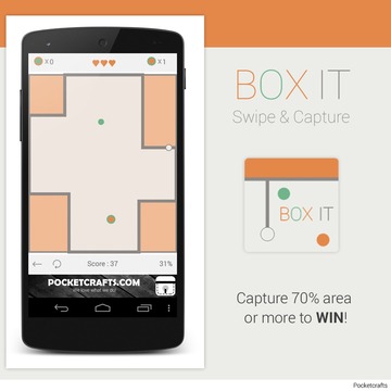 Box It - Capture the Dots Game游戲截圖2