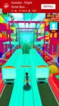 Subway Gold Rush Run 3D游戲截圖2