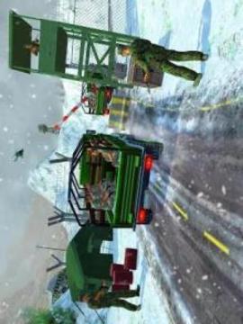 Army Cargo Truck Driver - US Military Transport 3D游戲截圖1