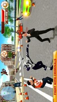 Flying Amazing Iron Spider Superhero Fighting游戲截圖3