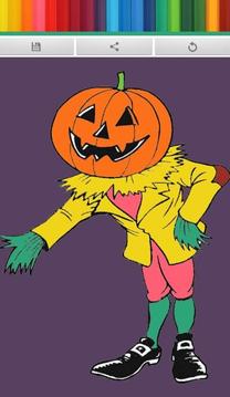 Halloween Coloring Game游戲截圖4
