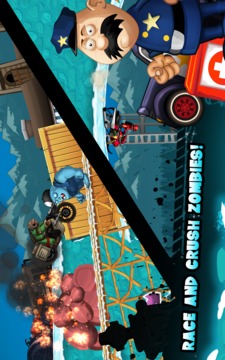 Zombie Shooter Motorcycle Race游戲截圖4