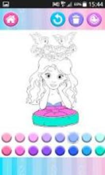 Princess Coloring Pages for Kids, Boys & Girls游戲截圖3