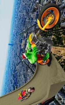 Super Hero Tricky Bike Race: Mega Ramp游戲截圖4