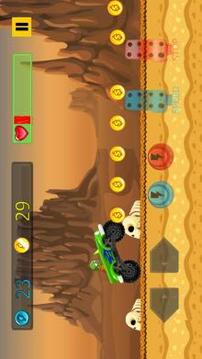 Zombie Racing Climb road hill游戲截圖1