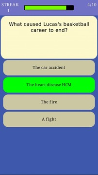 Trivia for One Tree Hill Quiz游戲截圖3