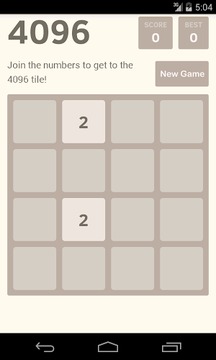 4096 - Updated Version of 2048游戲截圖1