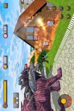 Chimera Lion Dragon City Rampage游戲截圖3
