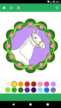 Horse Coloring Pages游戲截圖2