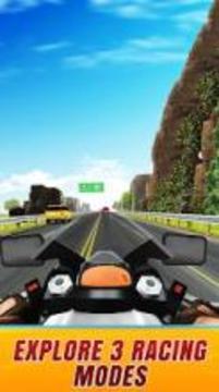 Moto Racer : City Highway Bike Traffic Rider Game游戲截圖2