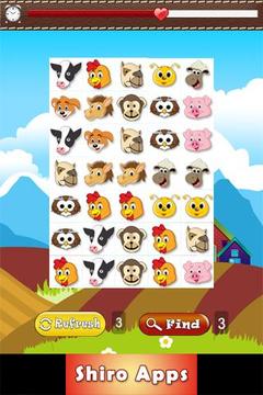 Farm Pet Animal Match for Kids游戲截圖3
