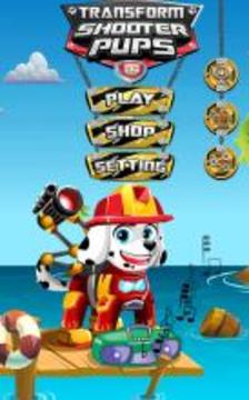 Paw Transform Shooter游戲截圖1