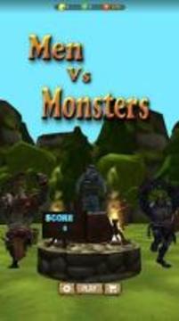 Men vs Monsters游戲截圖3