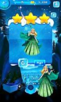 Ice Queen Princess Bubble游戲截圖2