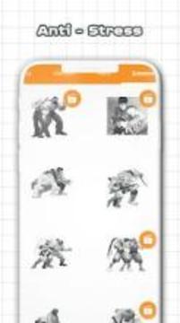 Color by Number - Street Fighter Sandbox Pixel游戲截圖5