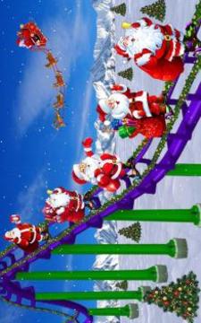 Christmas Vr Roller Coaster游戏截图1