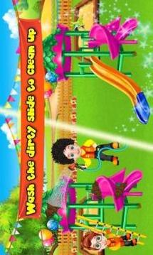 Theme Park Cleaning Repair: Build Water Playground游戲截圖4