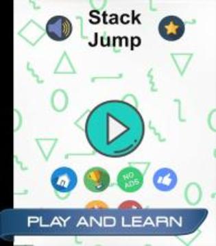 Stack Jump : Play & Learn游戲截圖1