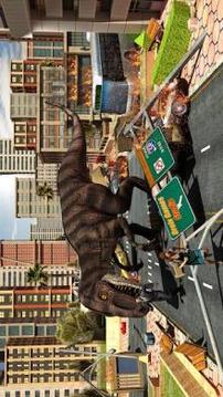 Jurassic Escape Dino City Rampage Simulation 3D游戲截圖2