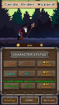 Cards Order Wizard : Solitaire Card Puzzle RPG游戲截圖2