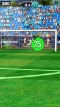 3D Freekick - The 3D Flick Football Game游戏截图3