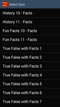Trivia Facts Lite游戲截圖3