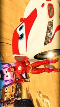 Impossible Super Heroes - Car Stunts Racing Games游戲截圖3