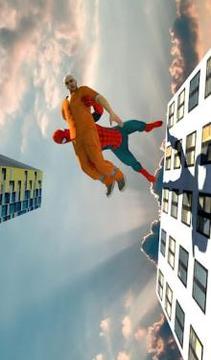 Flying Spider Hero City Rescue游戲截圖5