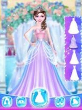 Ice Princess Wedding - Makeup Salon Game For Girls游戲截圖1