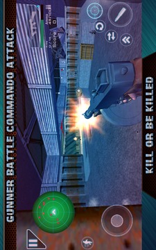 Gunner Battle Commando Attack游戲截圖1