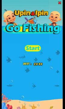 Upin & Ipin Go Fishing游戲截圖1