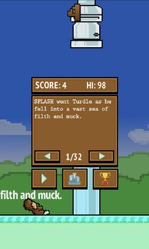 Flappy Turd Saga游戲截圖2