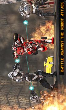 Robot Hero City War Survival游戏截图2