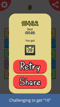 Just Get 10 - Hard Puzzle Game游戲截圖3