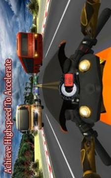 highway bike racer 2018 : new moto rider 3D游戲截圖4