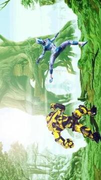 Robot VS Superhero : Ring Wrestling Fight Games游戲截圖3