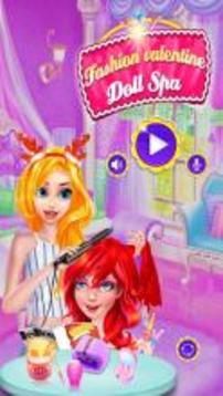 Fashion Valentine Doll Spa Salon and Makeup游戲截圖1