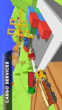 Uphill Blocky Truck Simulator 2018游戲截圖5