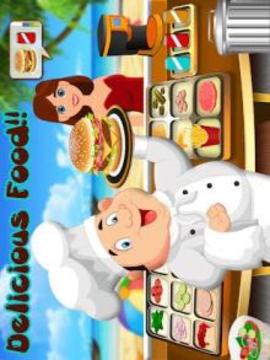 Burger Shop Restaurant : Burger Maker Cooking Game游戲截圖5