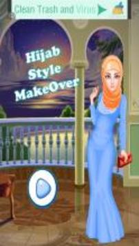 Hijab Style Makeup Salon游戲截圖1