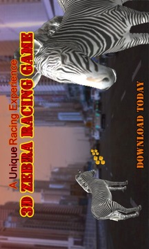 3D Zebra Racing Game游戲截圖1