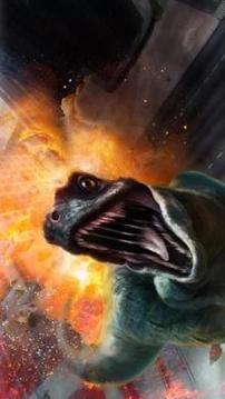 Angry Dinosaur Simulator Games: City Attack 3D游戲截圖1
