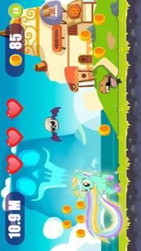 Super Little Rush pony runner Dash游戲截圖1