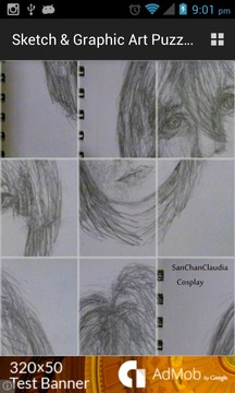 Sketch and Graphic Art Puzzles游戲截圖5