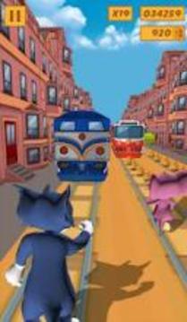 Subway Tom Run & Epic Jerry Escape游戲截圖1
