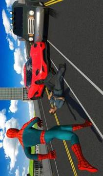 Flying Spider Hero City Rescue游戲截圖2