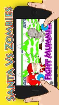Santa Vs Zombies Fighting 3D游戲截圖3